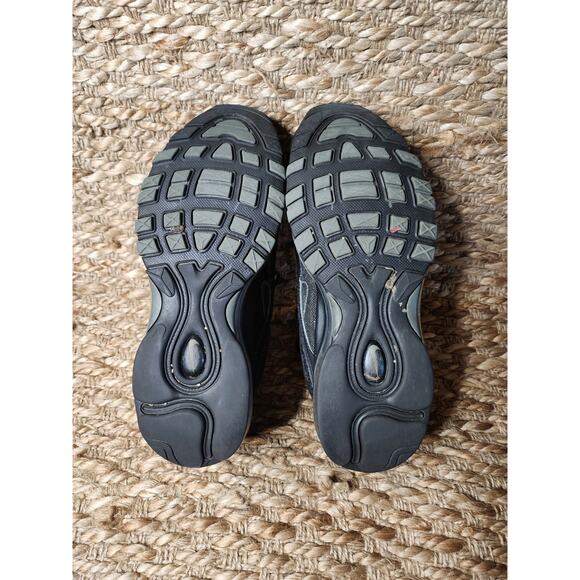Nike Air Max 97 Triple Black Dark Grey 921733-001 Women Shoes Size 8.5 - Picture 11 of 11